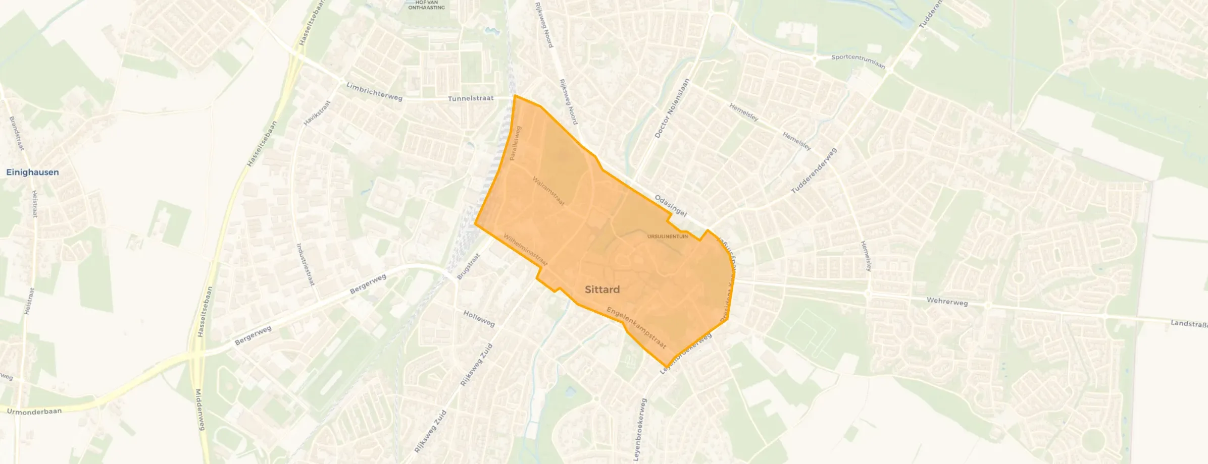 Sittard-Centrum in Sittard-Geleen