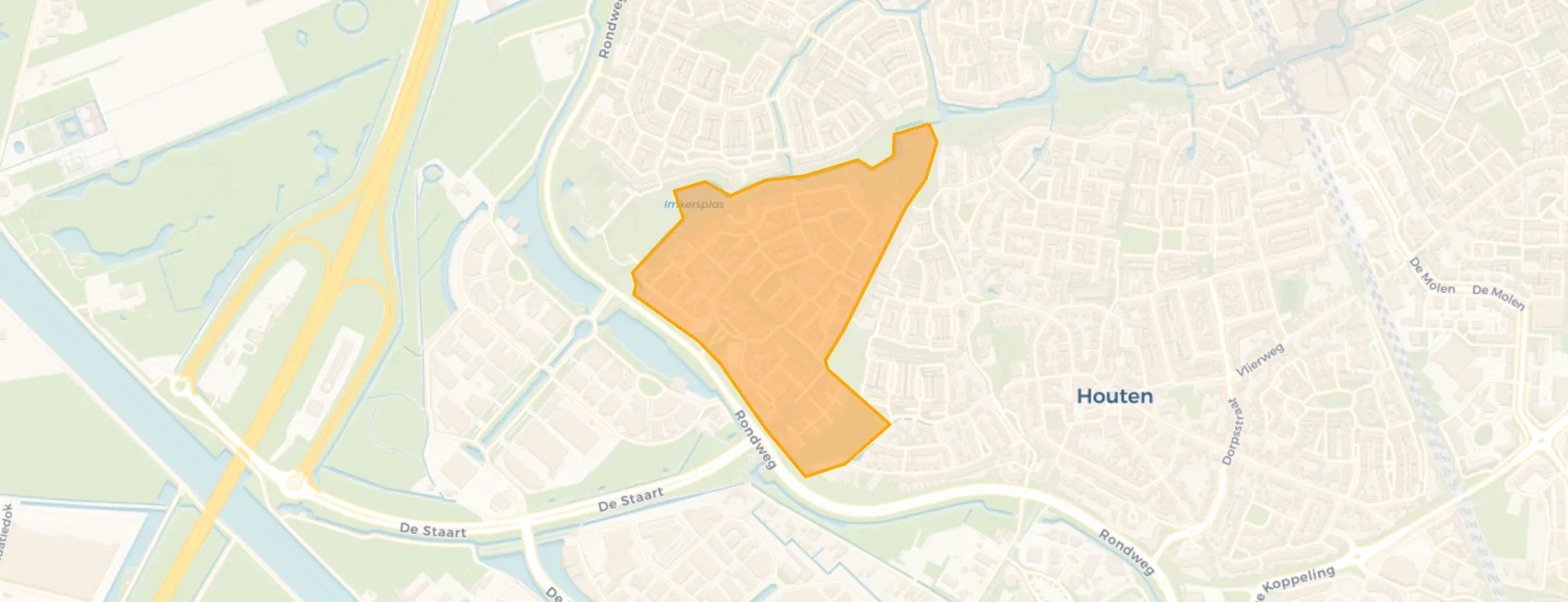 Buurt Slagen, Houten