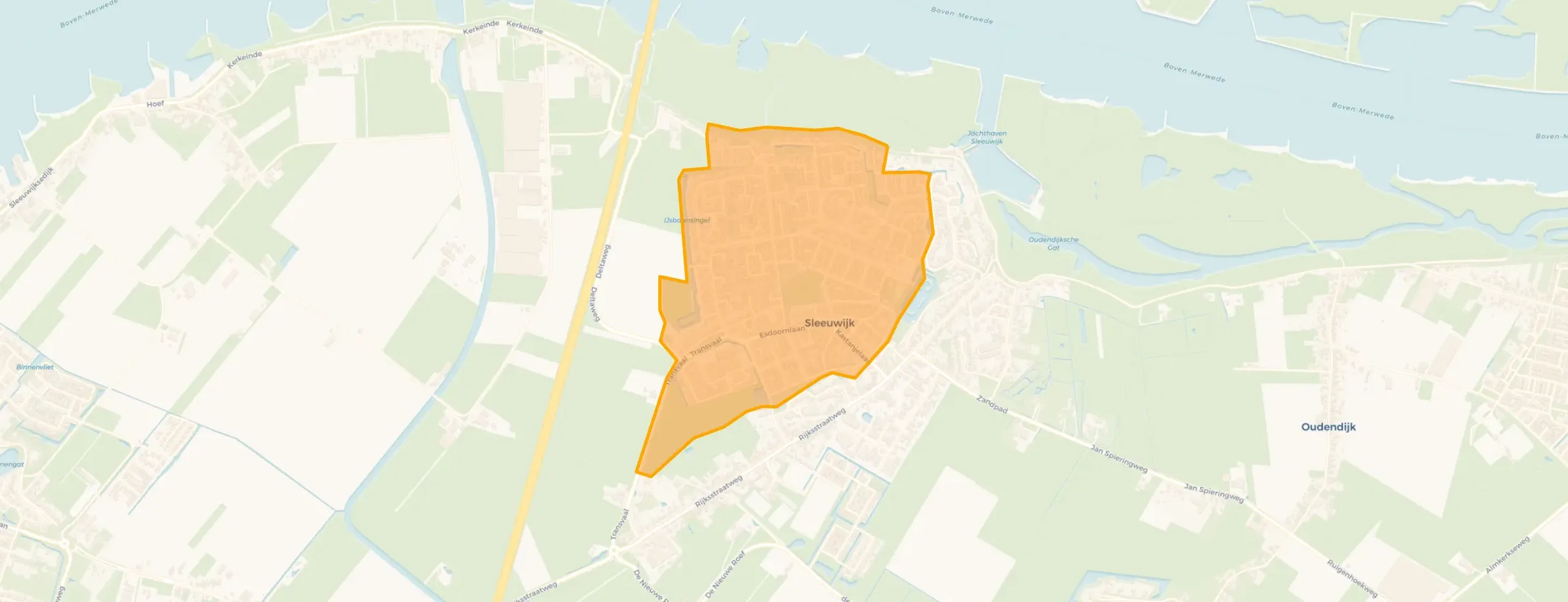 Buurt Sleeuwijk west, Sleeuwijk