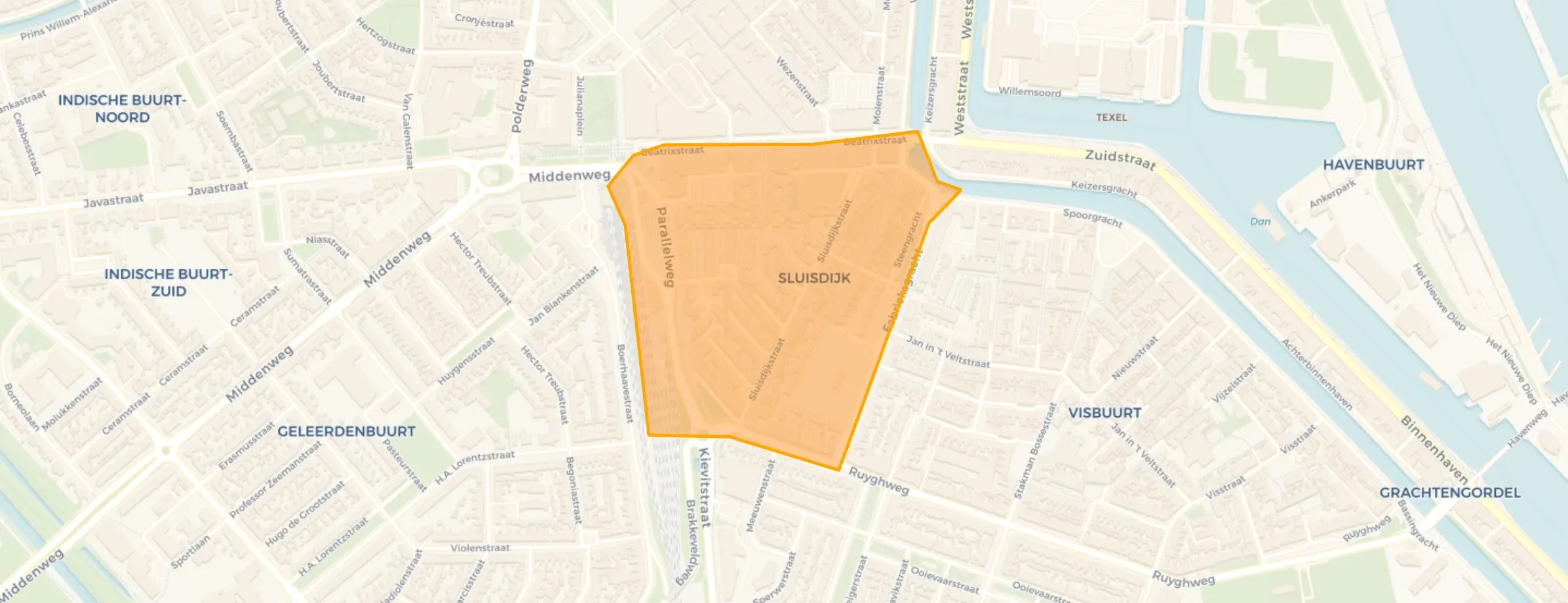 Sluisdijk in Den Helder