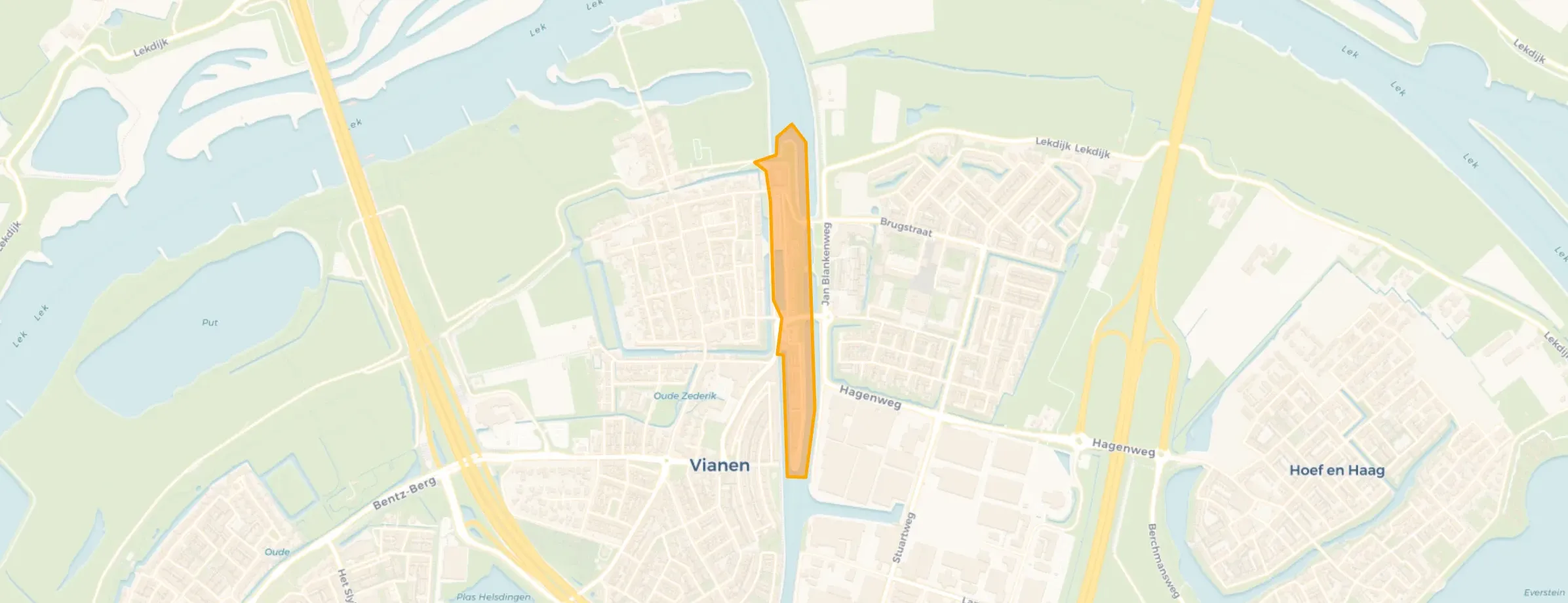 Buurt Sluiseiland, Vianen