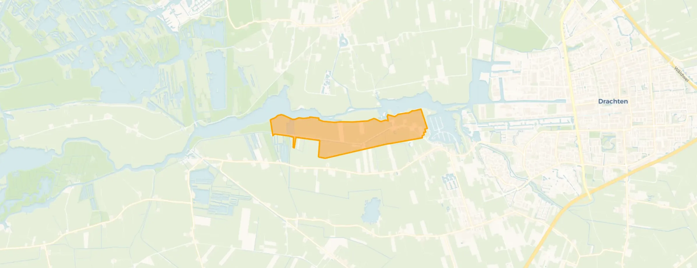 Kaart van Smalle Ee