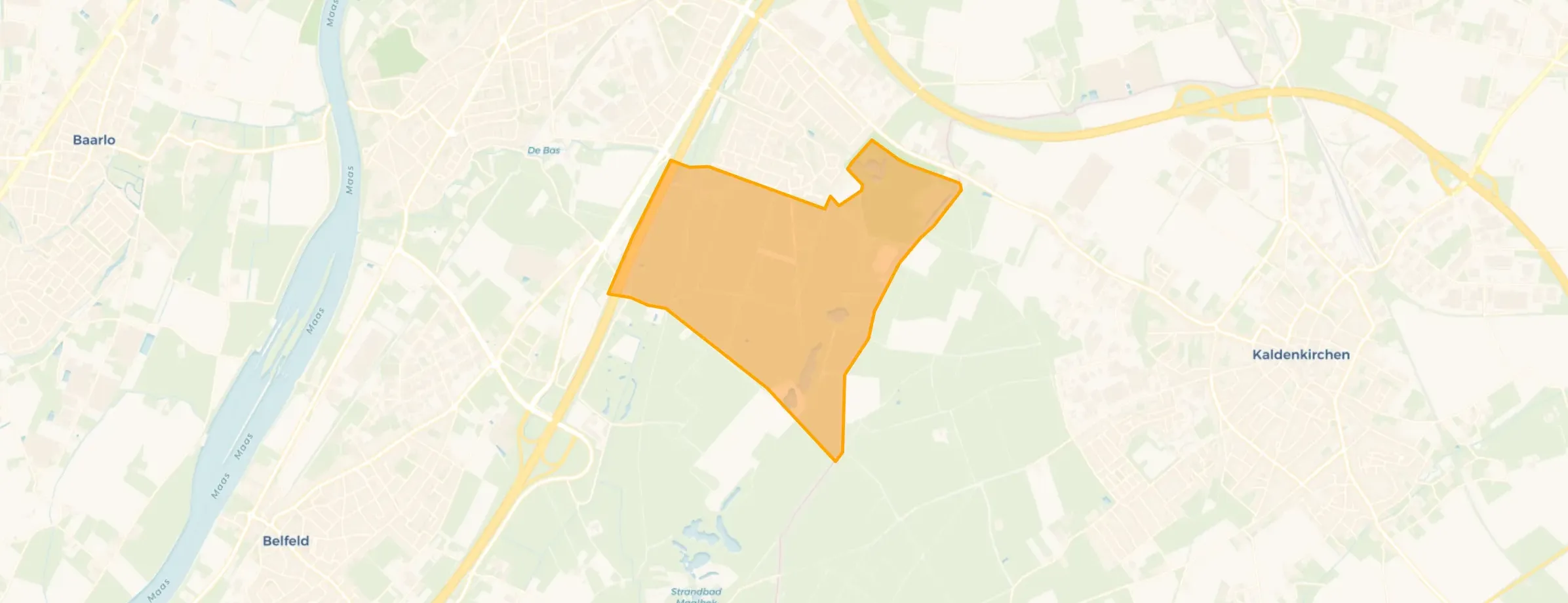 Kaart van Snelle Sprong