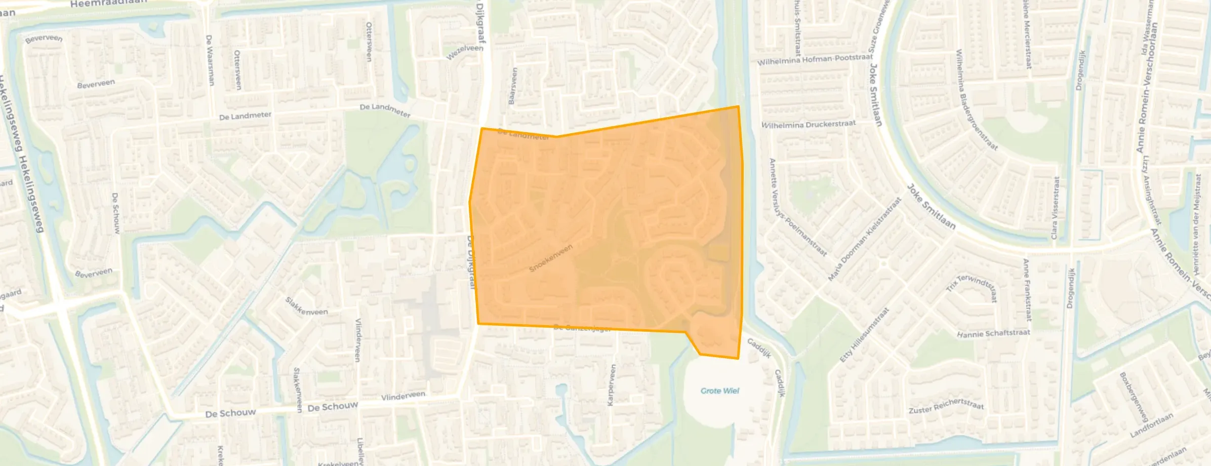 Buurt Snoekenveen, Spijkenisse