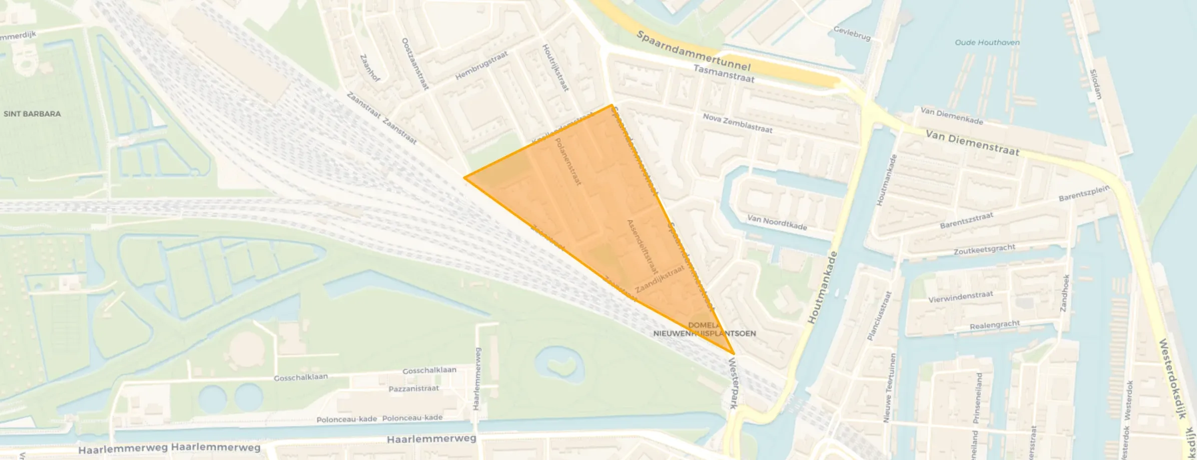 Buurt Spaarndammerbuurt-Zuidwest, Amsterdam