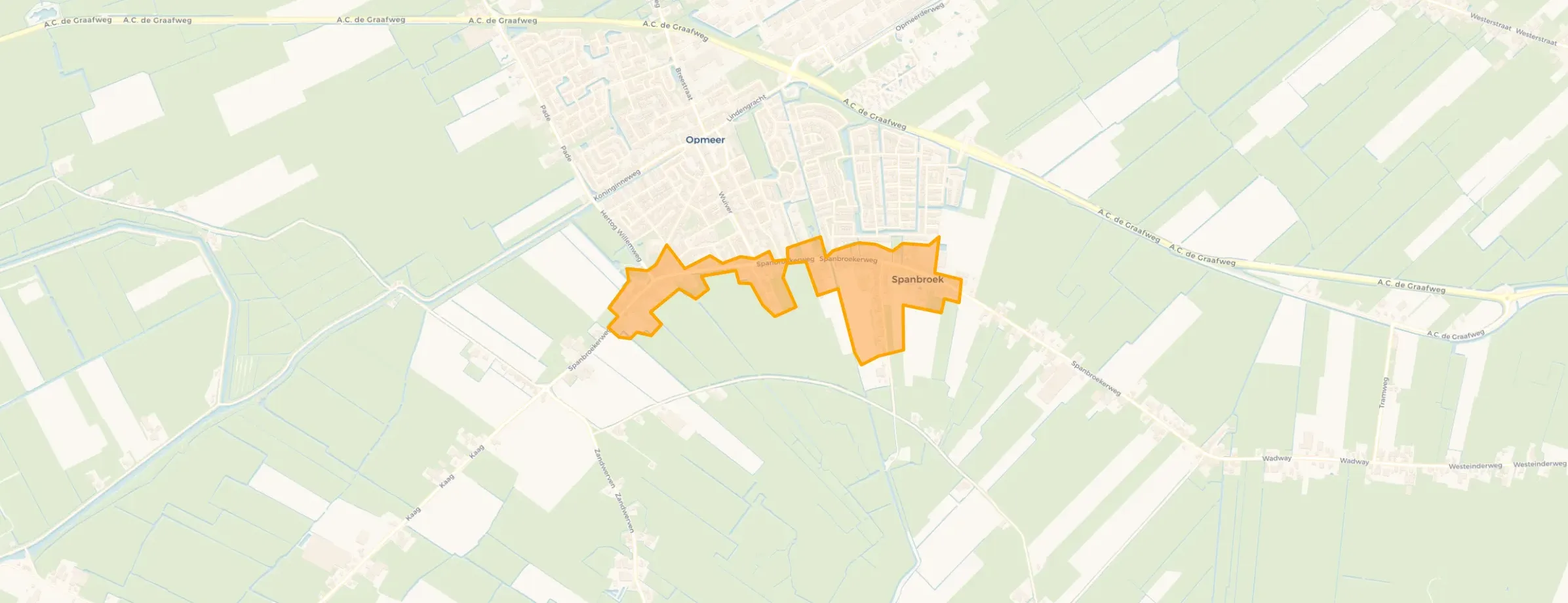 Buurt Spanbroekerweg Kern, Spanbroek