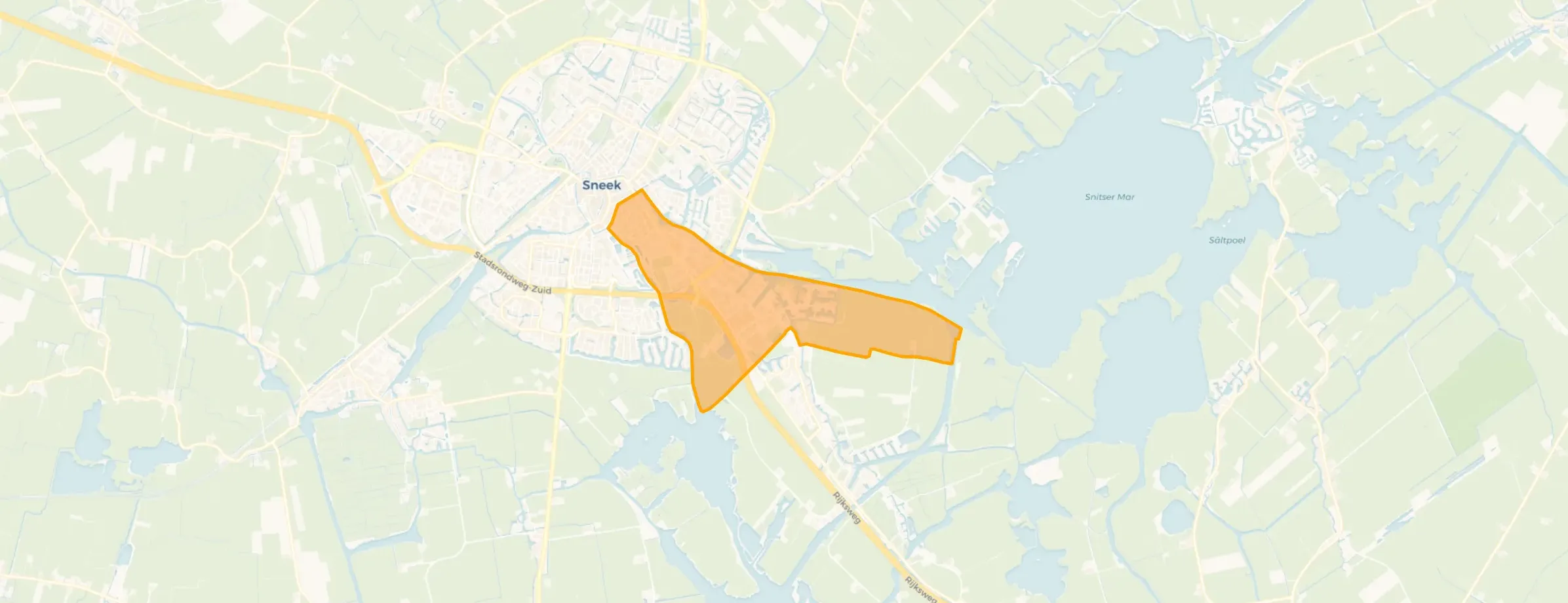 Buurt Sperkhem en industrieterrein Houkesloot, Sneek