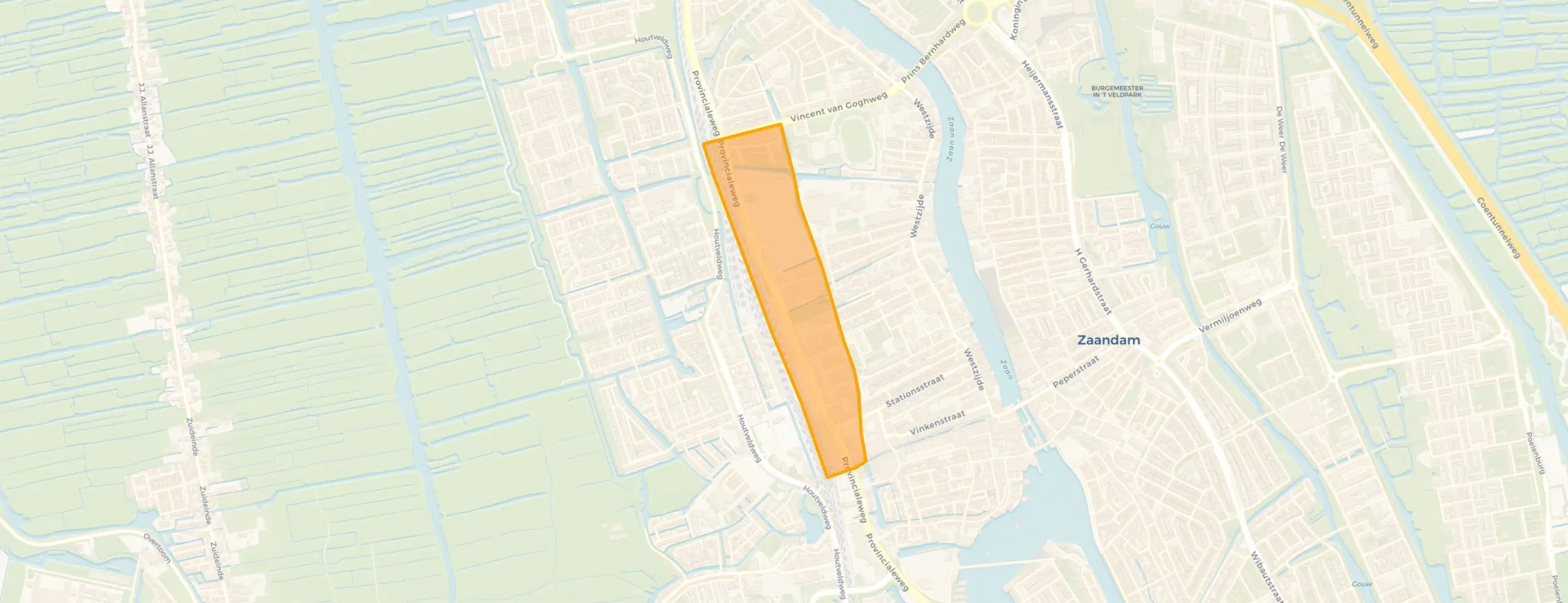 Buurt Spoorbuurt, Zaandam