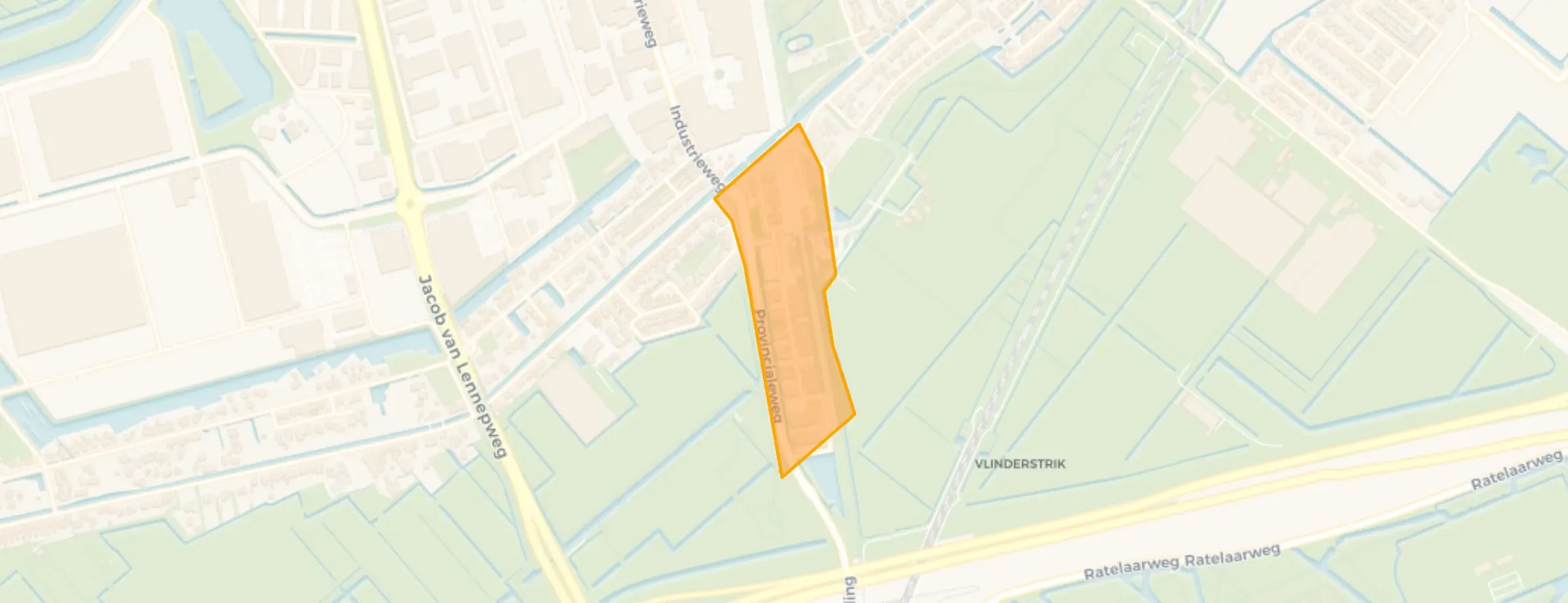 Kaart van Spoorhaven