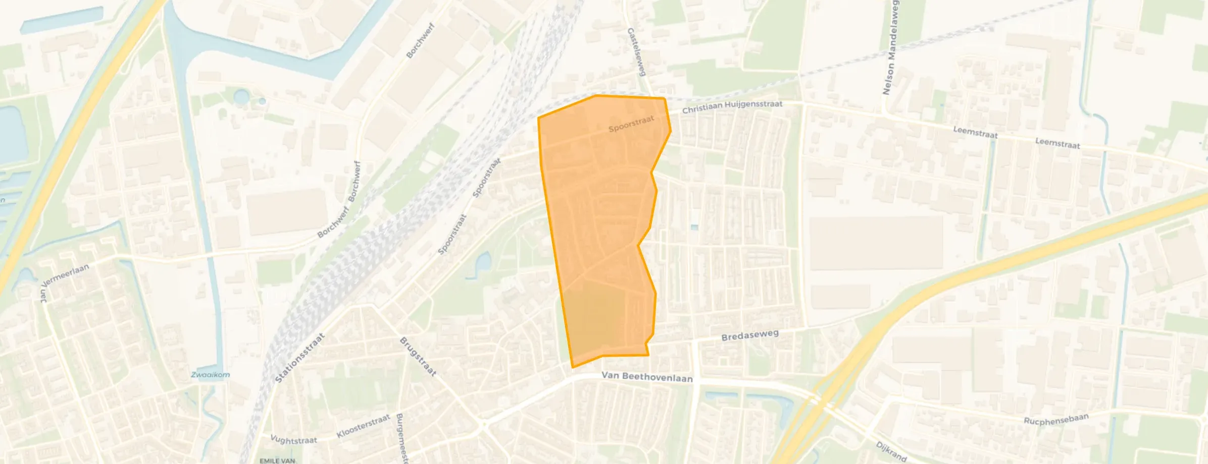 Buurt Spoorstraat-Van Coothlaan, Roosendaal