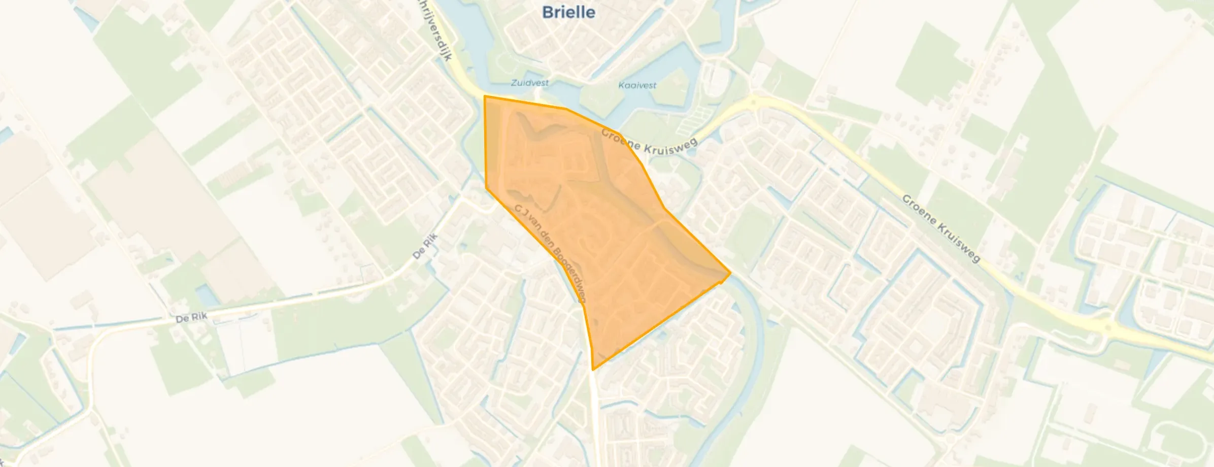 Buurt Spuilaan en omgeving, Brielle