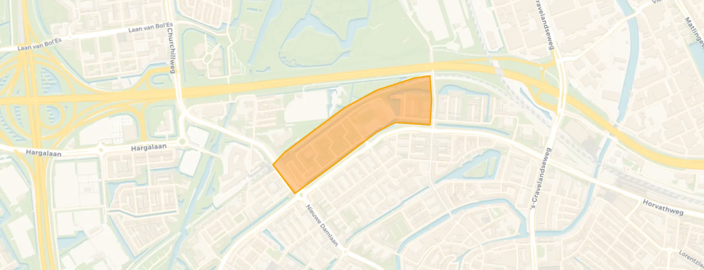 Buurt Staatsliedenbuurt, Schiedam