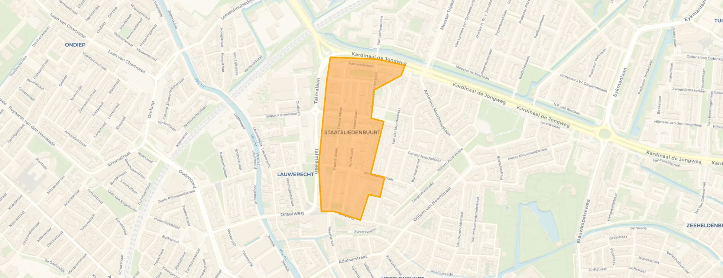 Buurt Staatsliedenbuurt, Utrecht