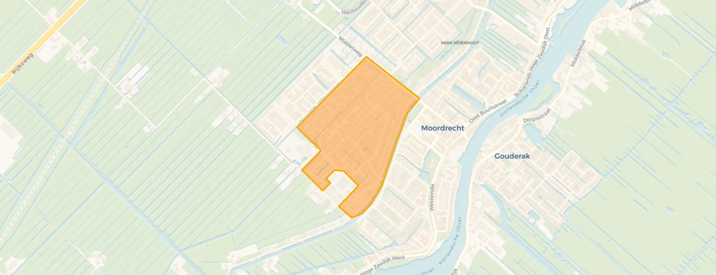 Buurt Staatsliedenbuurt/Vijfakkers, Moordrecht