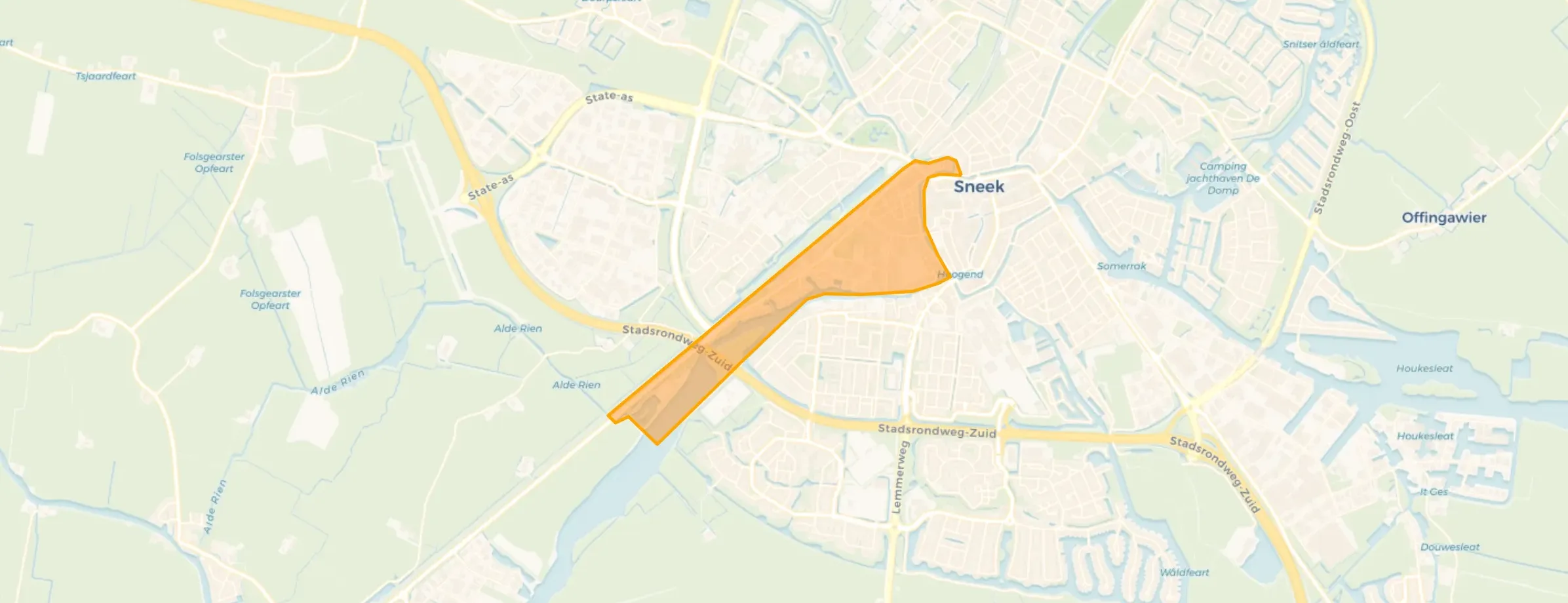 Buurt Stationsbuurt, Sneek