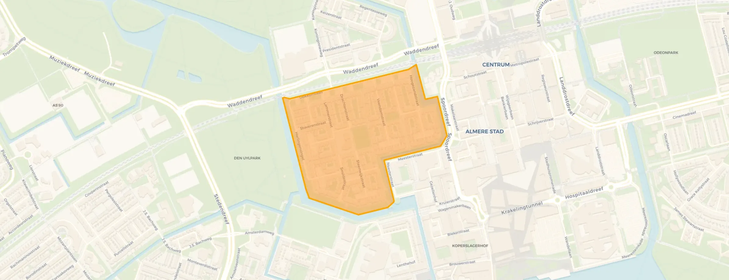 Buurt Stedenwijk Noord, Almere