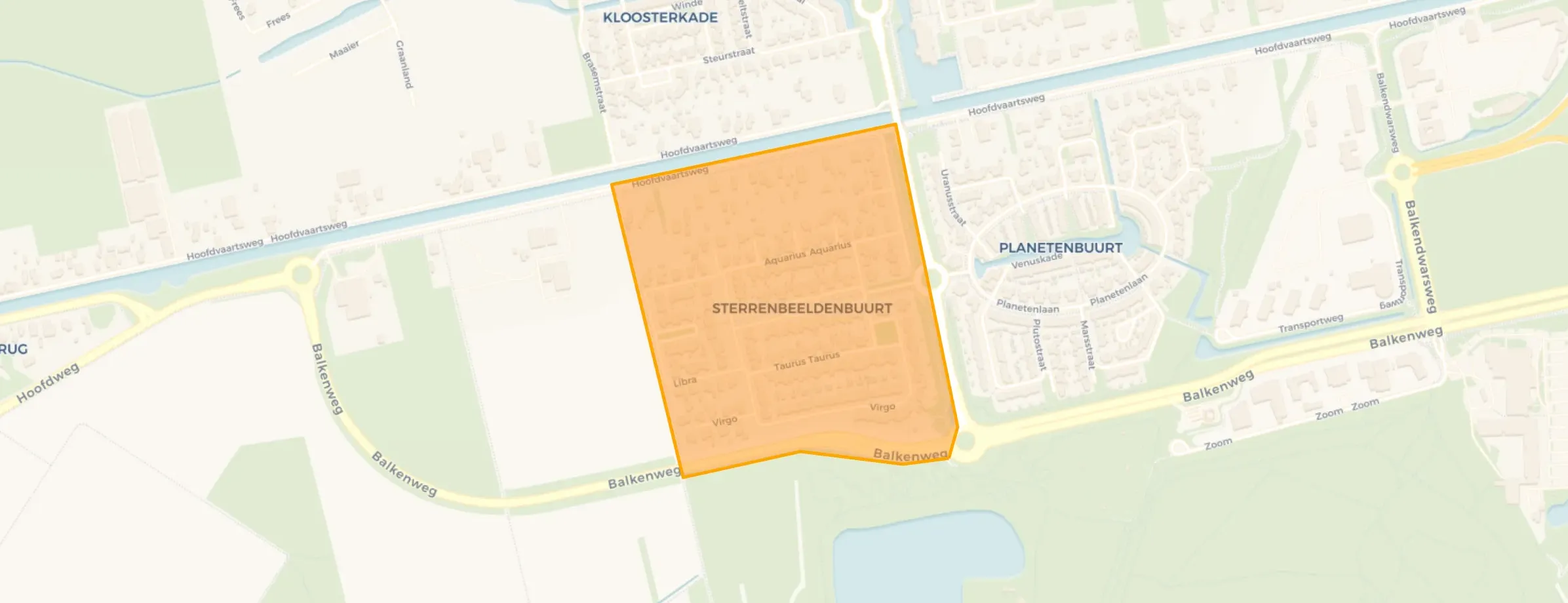 Buurt Sterrenbeeldenbuurt, Assen