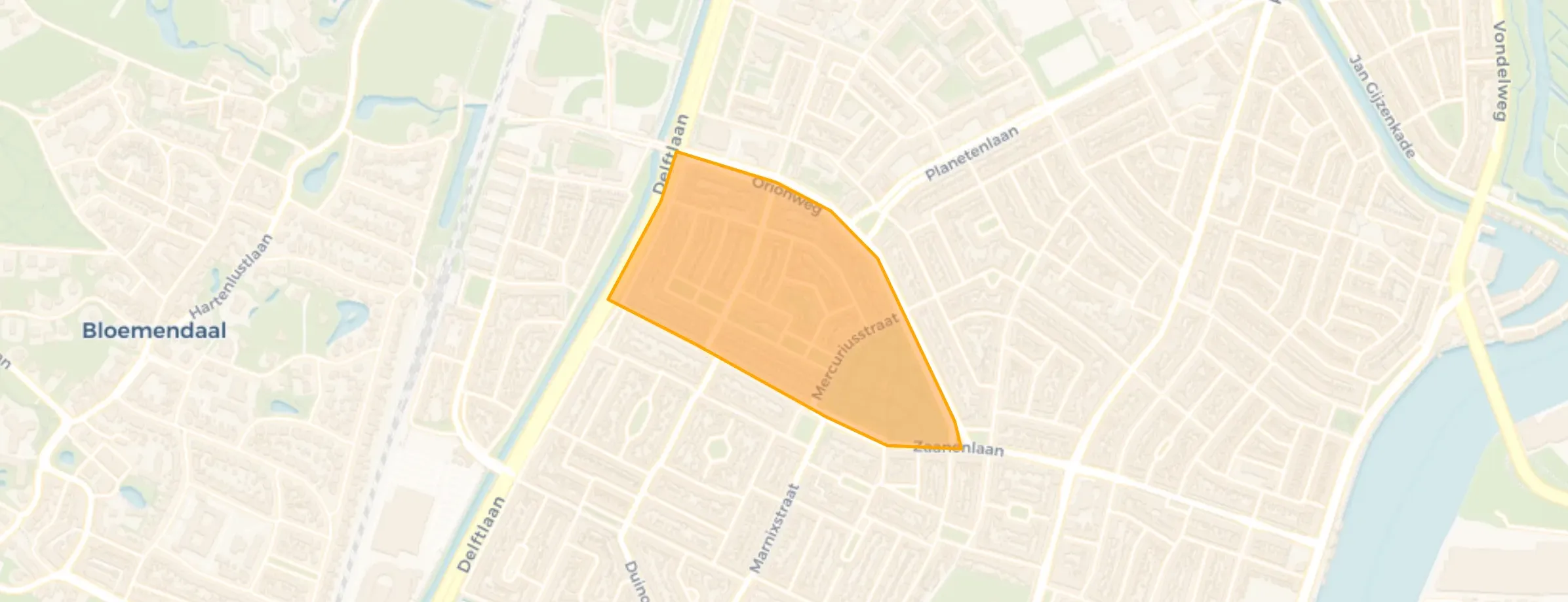 Buurt Sterrenbuurt, Haarlem
