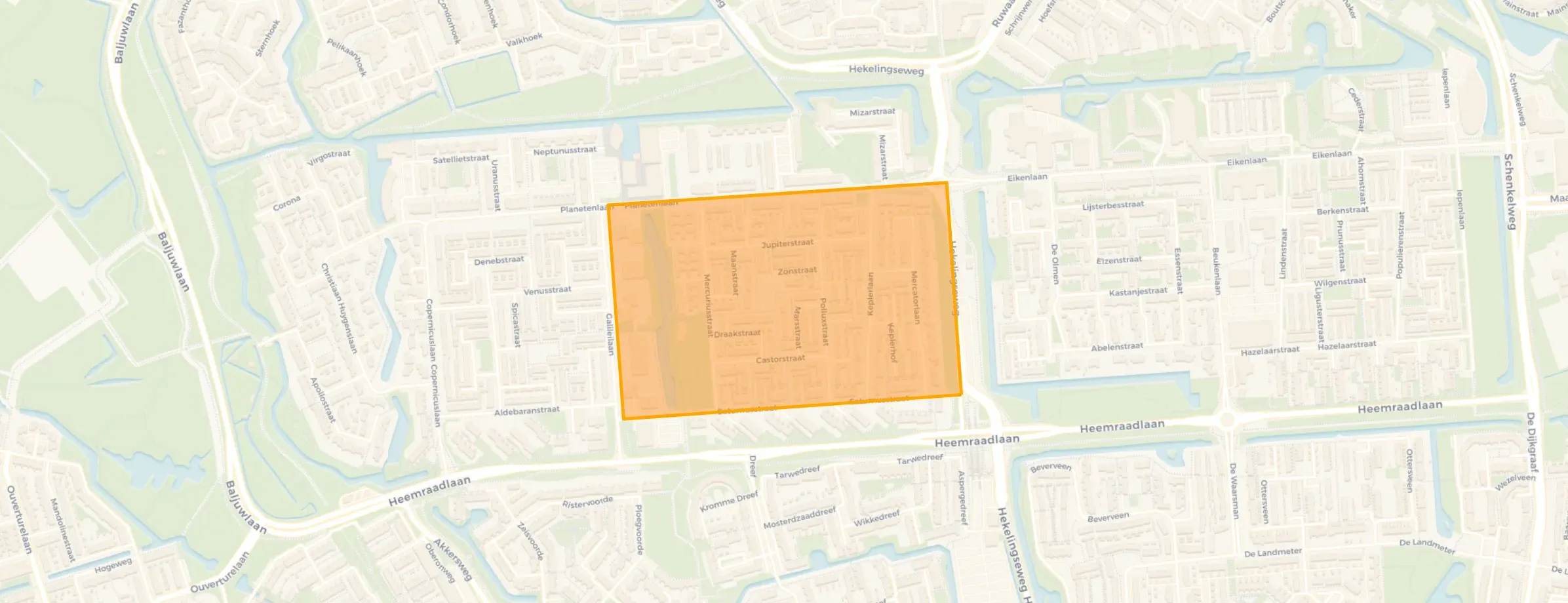 Buurt Sterrenkwartier-Oost, Spijkenisse