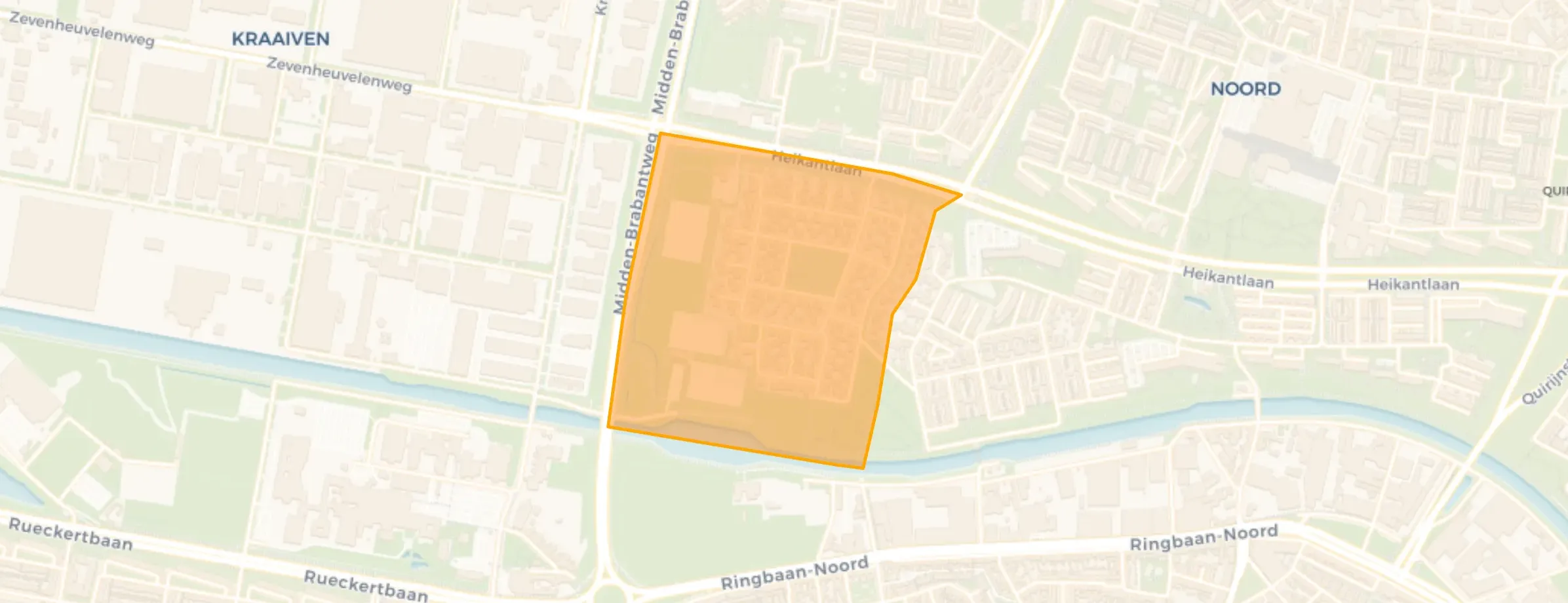 Kaart van Stokhasselt Zuid