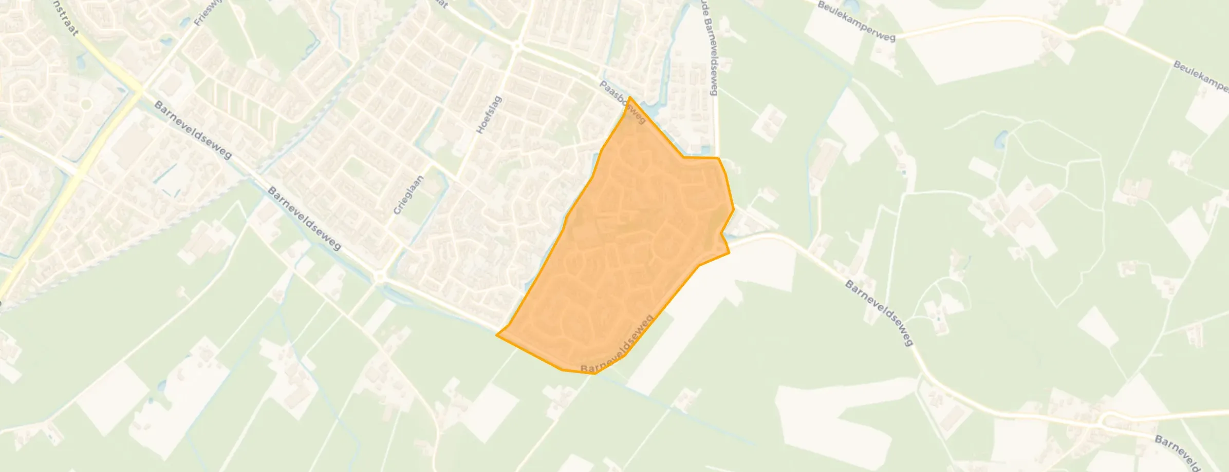 Buurt Strijland-oost, Nijkerk