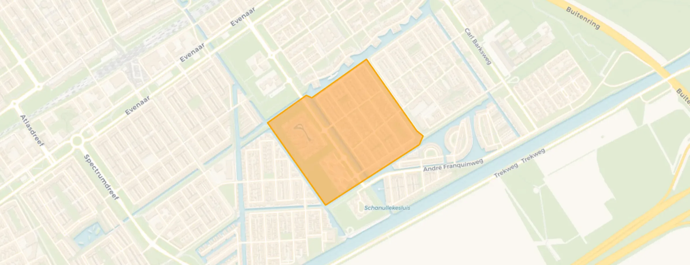 Stripheldenbuurt Midden- west