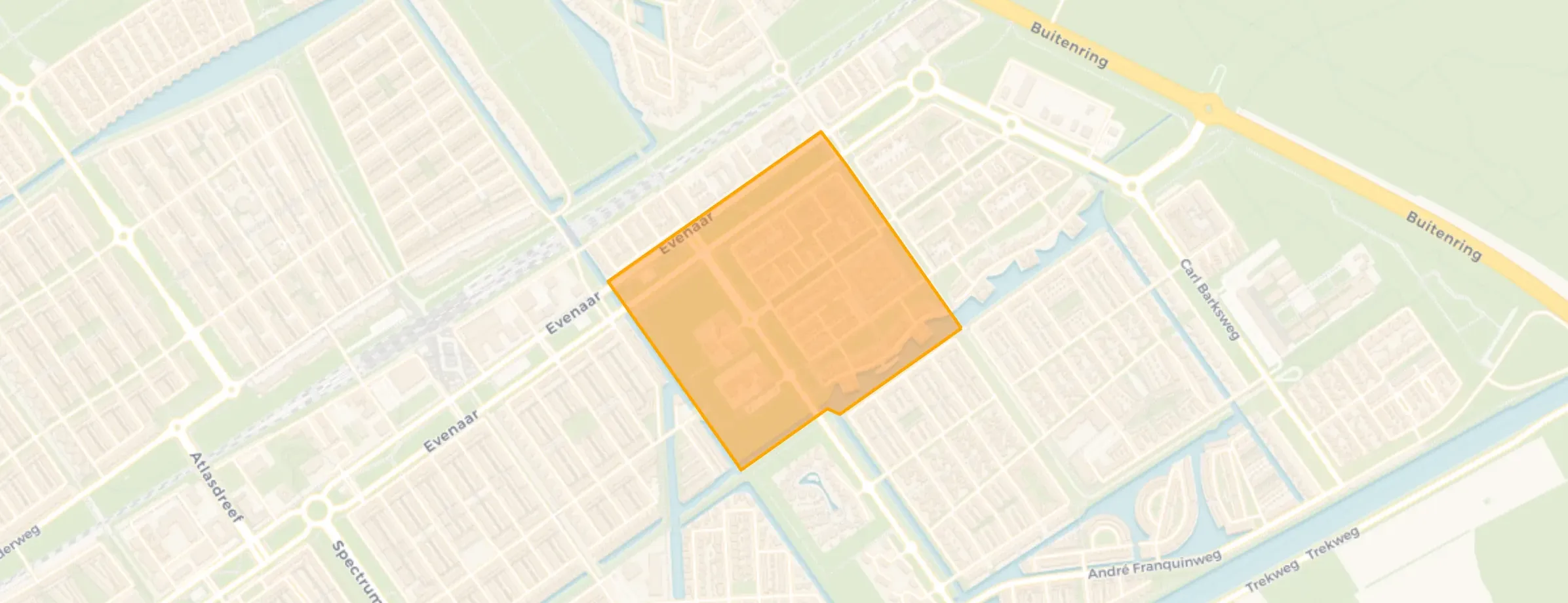 Buurt Stripheldenbuurt Noordwest, Almere