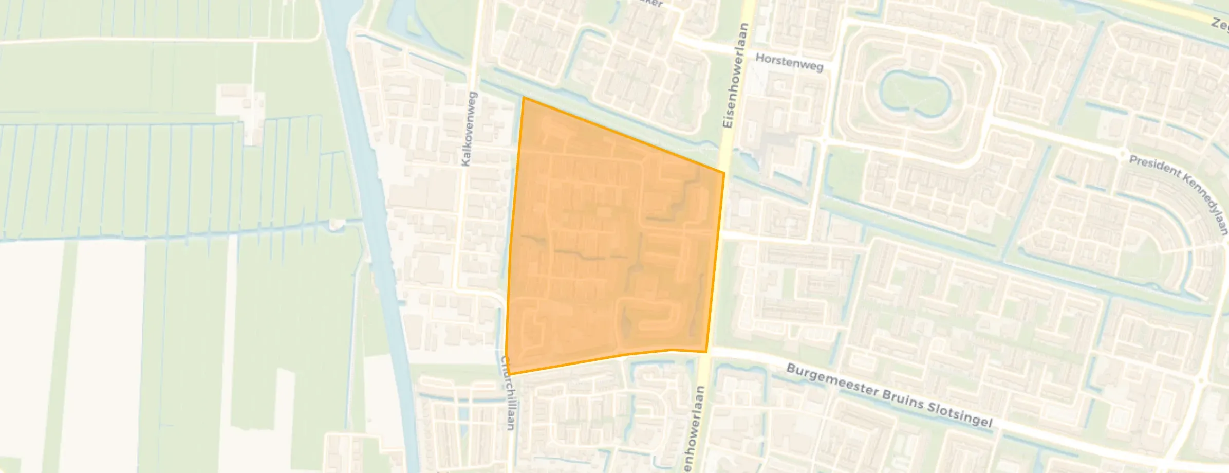 Stromenbuurt in Alphen aan den Rijn