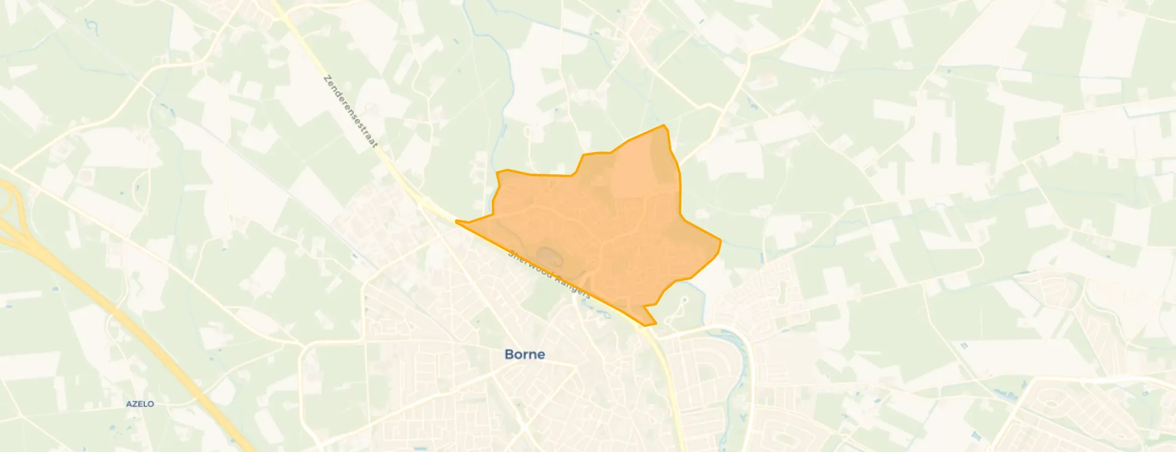 Buurt Stroom-Esch, Borne