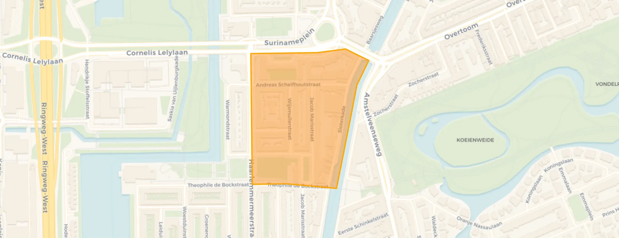 Buurt Surinamepleinbuurt, Amsterdam