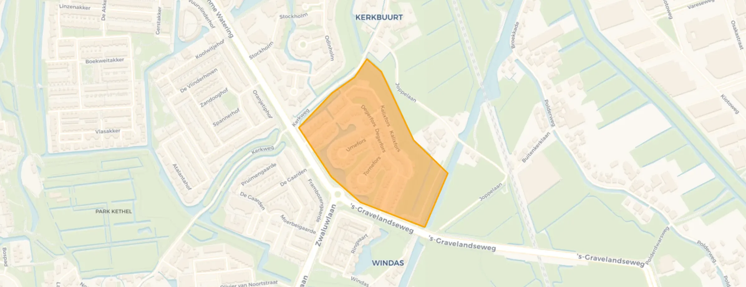 Buurt Sveafors, Schiedam