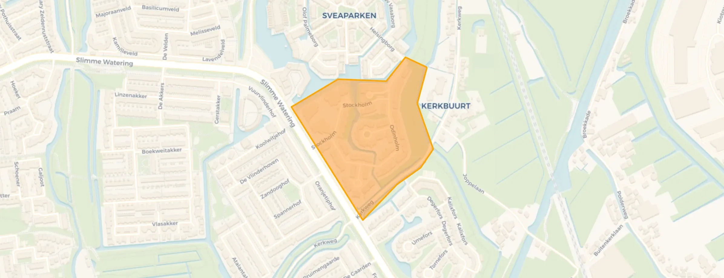 Buurt Sveaholm, Schiedam