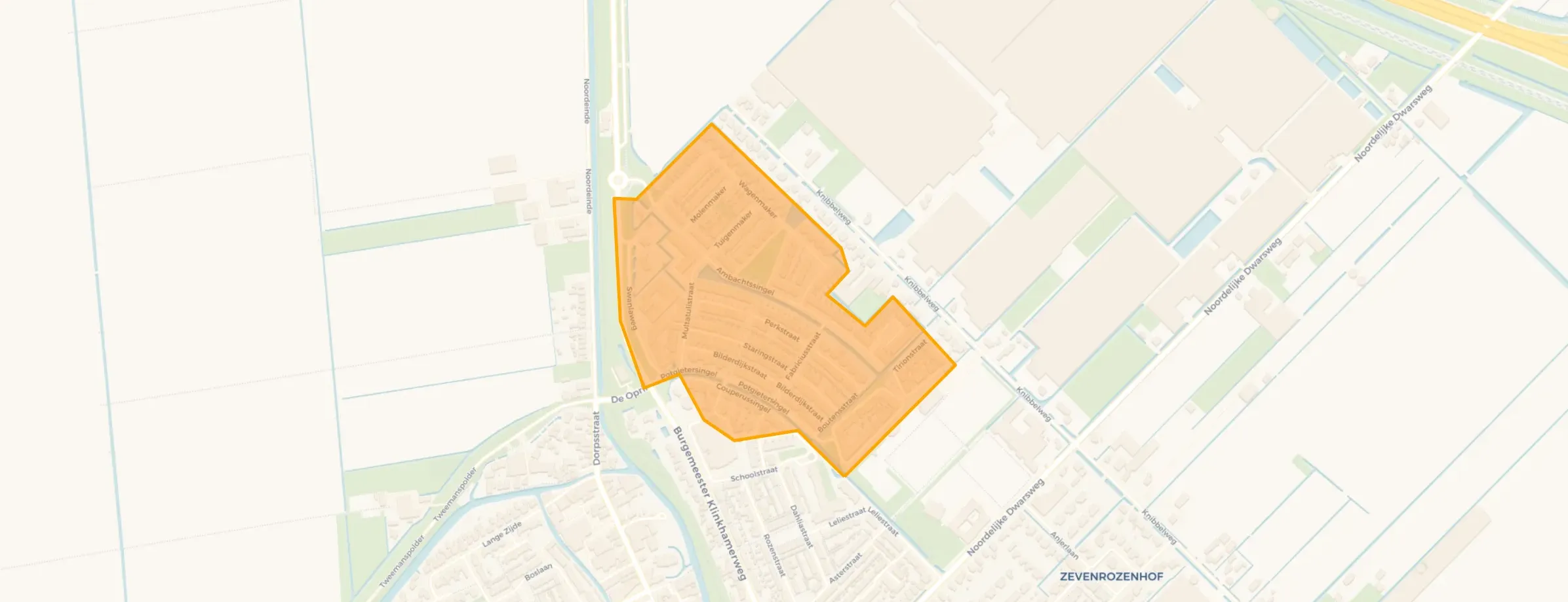 Buurt Swanla, Zevenhuizen (Zh)