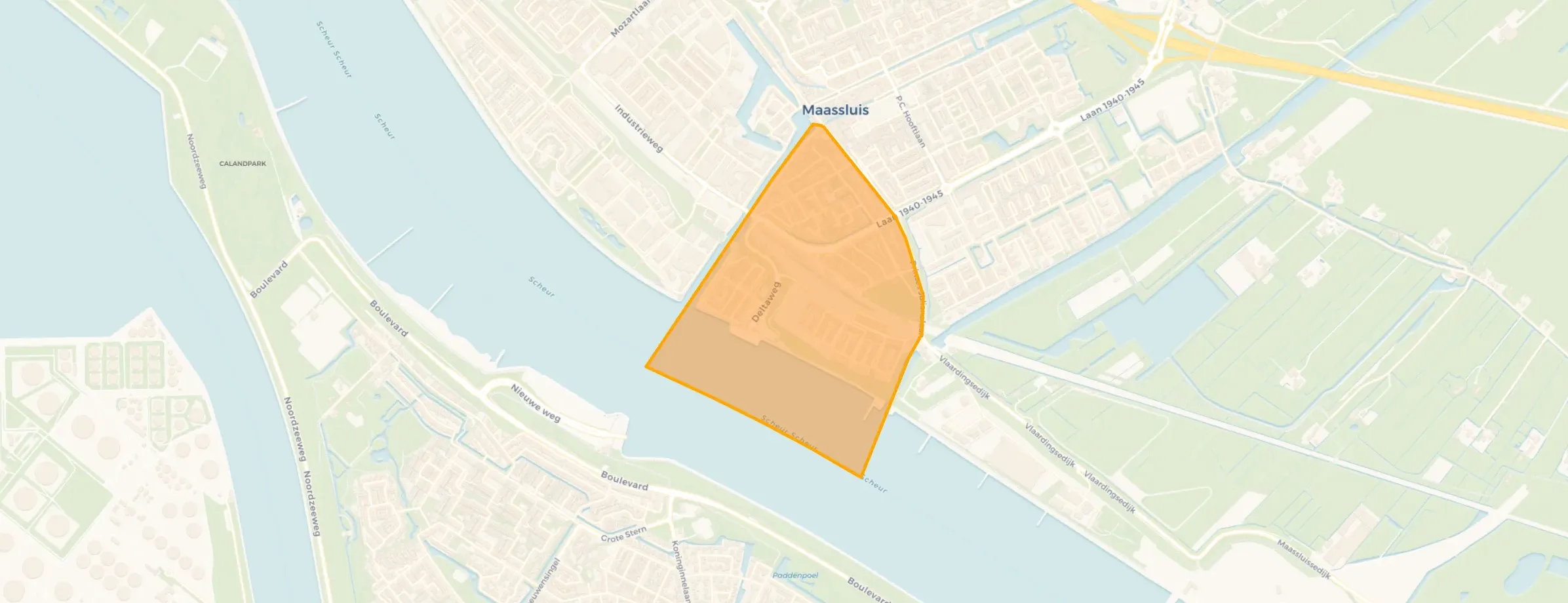 Buurt Taanschuurpolder, Maassluis