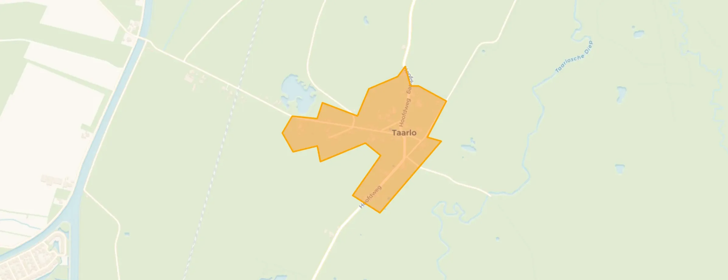 Kaart van Taarlo