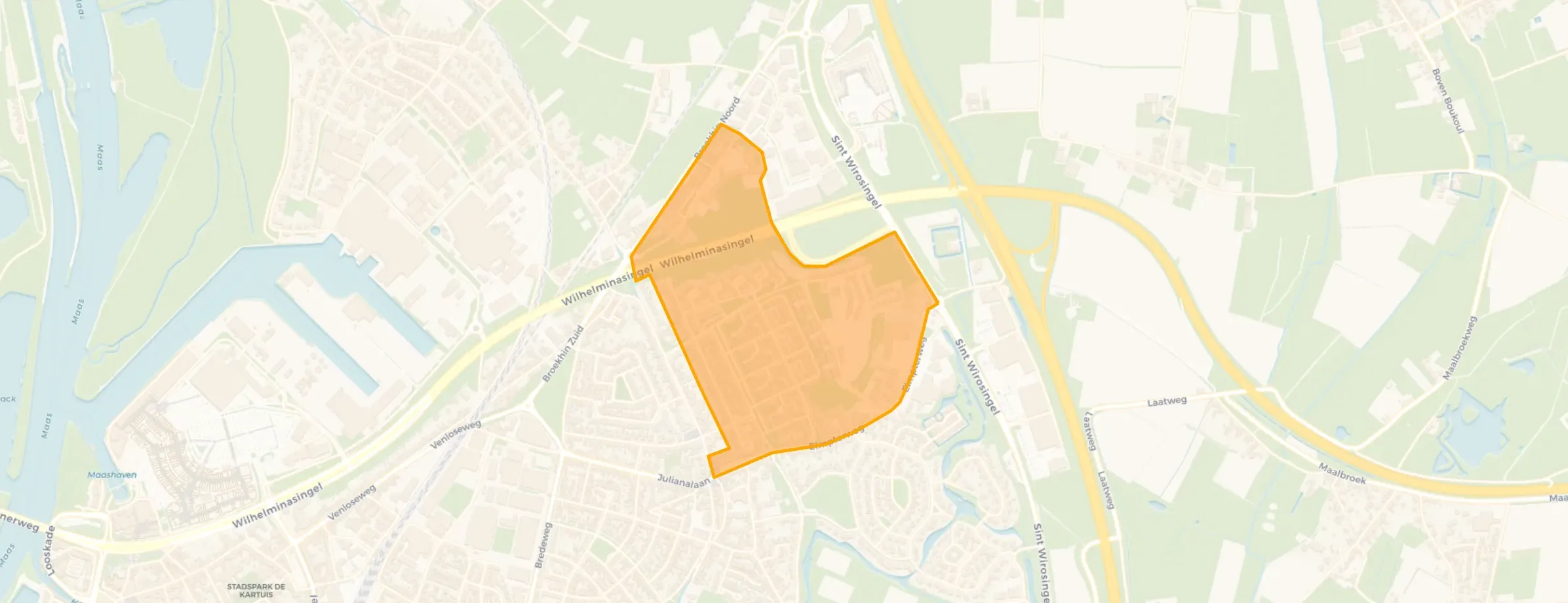 Buurt Tegelarijeveld-Broekhin, Roermond