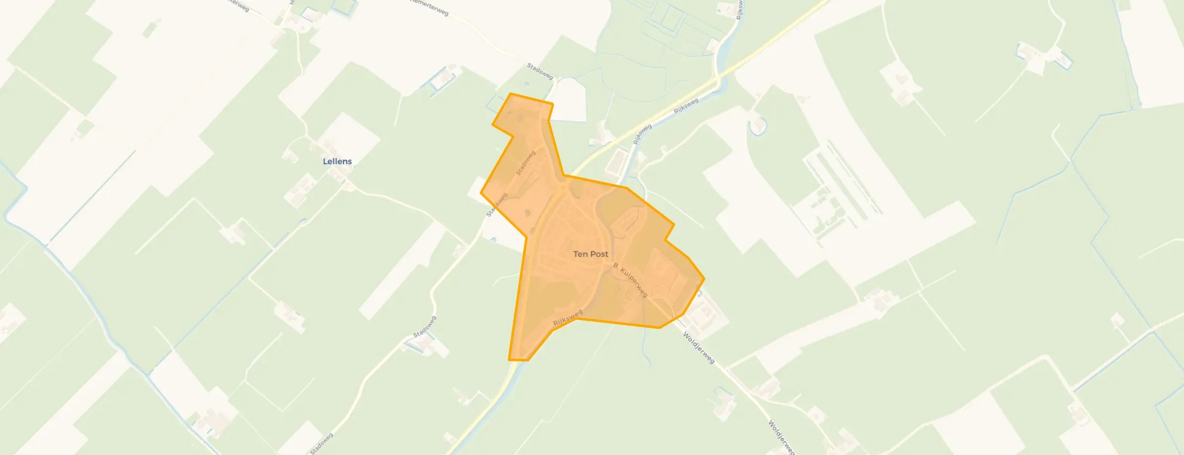 Buurt Ten Post Dorp, Ten Post