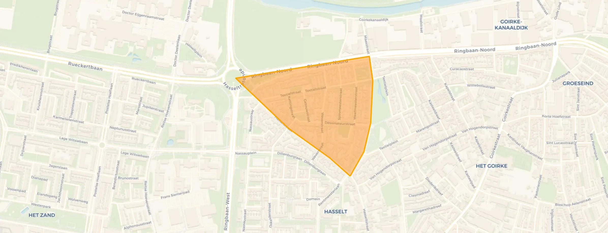 Buurt Textielbuurt West, Tilburg