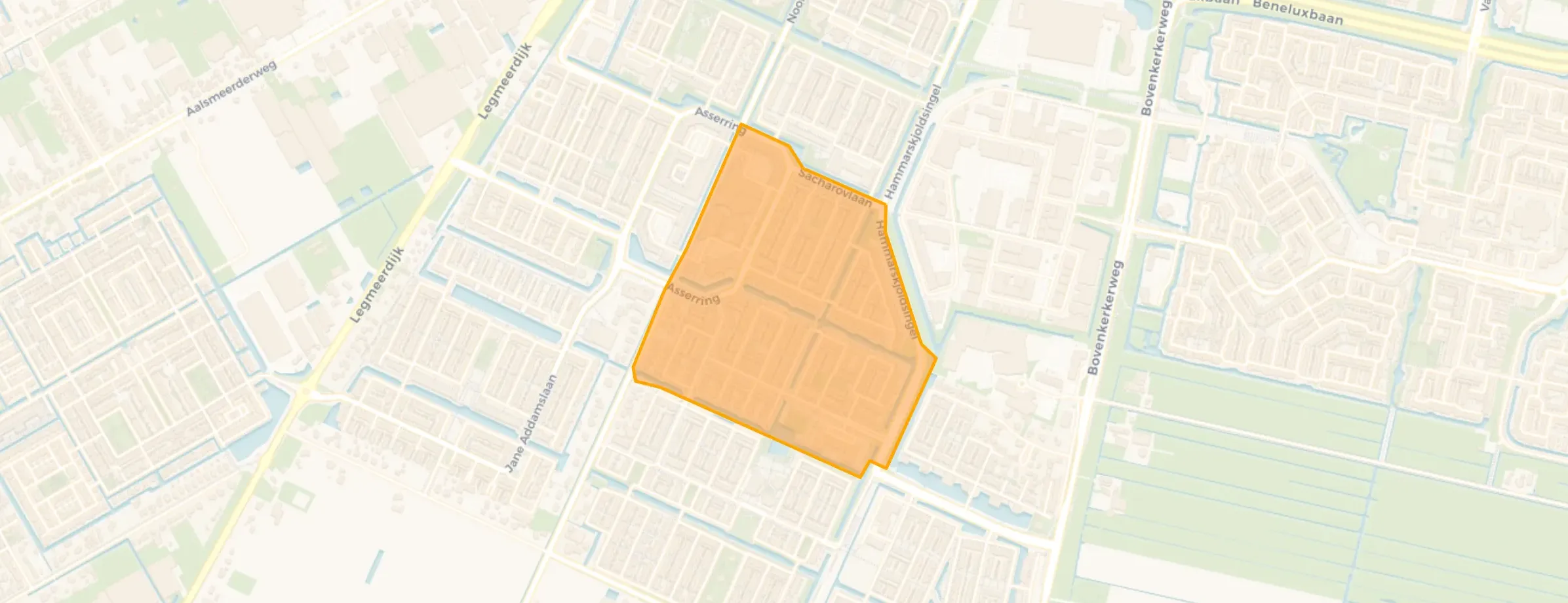 Buurt Theaterbuurt, Amstelveen