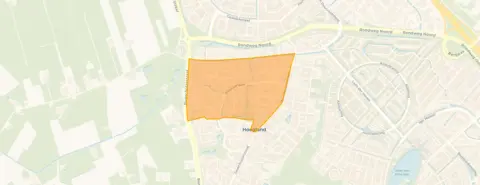 Buurt Bieshaar-Noord, Hoogland