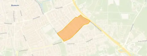 Buurt Bloemenbuurt, Bussum