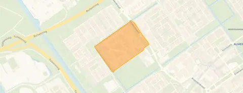 Buurt Bouwmeesterbuurt Oost, Almere