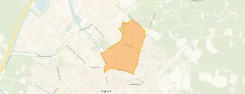 Buurt Bruins Slotlaan/Campenbuurt, Nijkerk