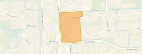 Buurt Damrif Kustrif Gors Zandbank, Lelystad