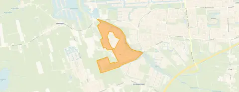 Buurt De Trisken rondom, Drachten