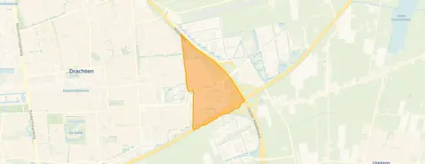 Buurt De Wiken oost, Drachten