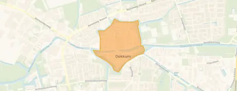 Buurt Dokkum binnen de Bolwerken, Dokkum