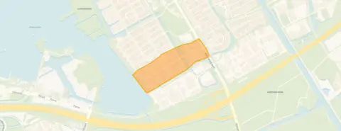Buurt Filmwijk Zuid-zuid van Walt Disneyplantsoen, Almere