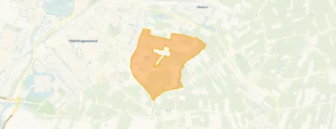 Buurt Hensbroek Verspreide huizen, Hensbroek