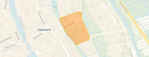 Buurt Kleurenbuurt, Zaandam